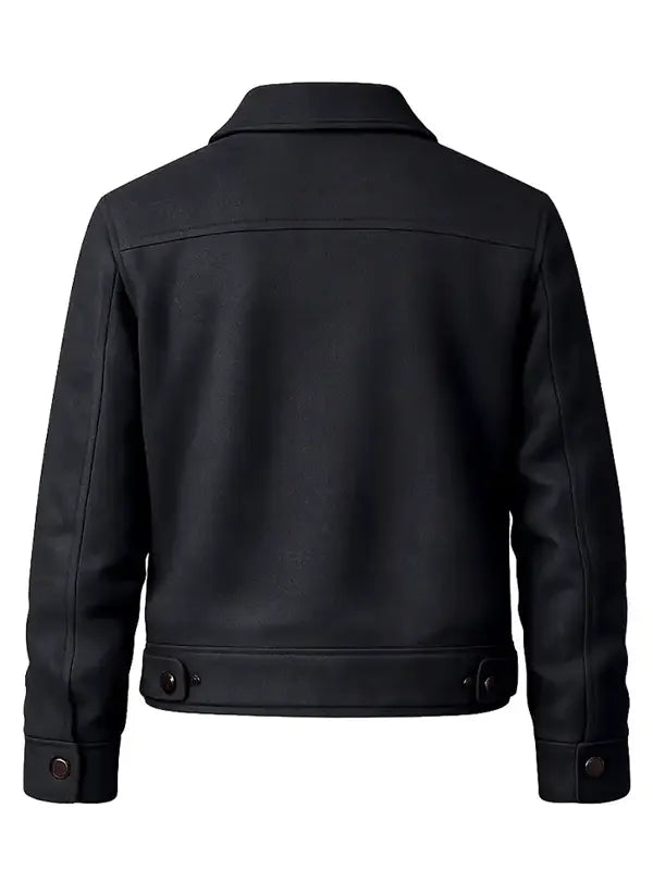 Ingrid Greene Run Away S01 Wool Black Jacket