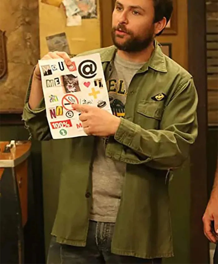 Charlie Day Green Jacket