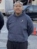 Jacob Batalon Grey Hoodie