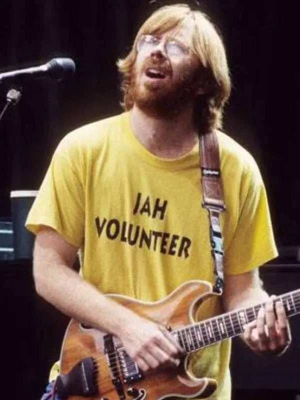 Trey Anastasio Jah Volunteer Yellow T-Shirt