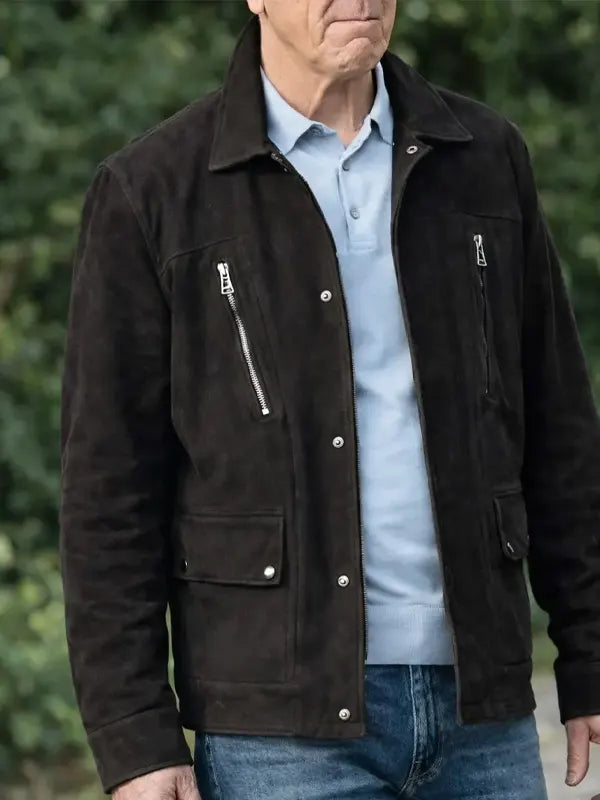James Nesbitt Run Away 2026 Black Jacket