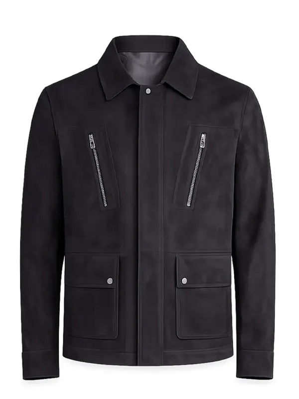 James Nesbitt Run Away 2026 Black Jacket