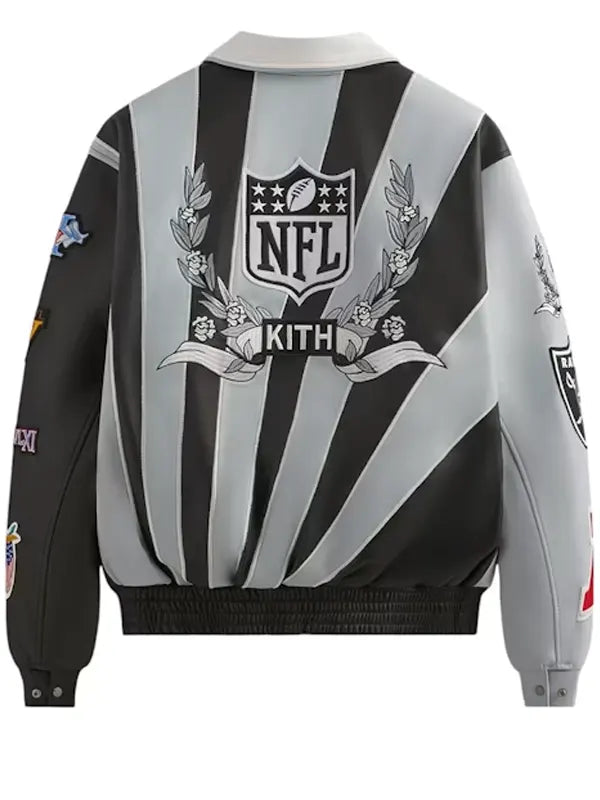 Jeff Hamilton Raiders Leather Jacket