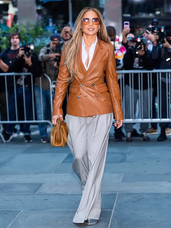 Jennifer Lopez Leather Jacket