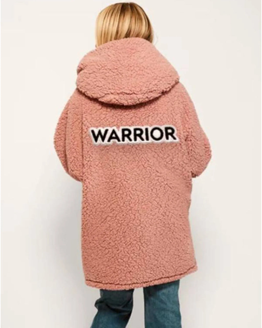 Jill Martin Pink Warrior Sherpa Jacket