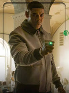 John Stewart Lanterns 2026 Grey Wool Jacket