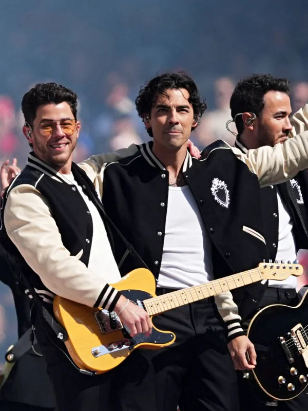 Halftime Show Jonas Brothers Varsity Jacket