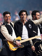 Halftime Show Jonas Brothers Varsity Jacket