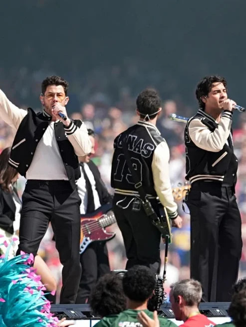 Halftime Show Jonas Brothers Varsity Jacket