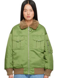 Jordan Green Bomber Jacket