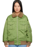 Jordan Green Bomber Jacket