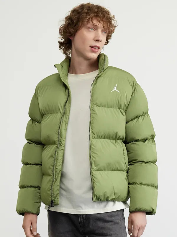 Jordan Green Puffer Jacket