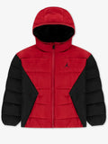 Jordan Puffer Jacket Red And Black