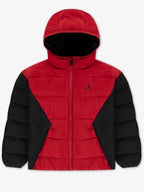 Jordan Puffer Jacket Red And Black