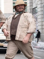 Jumanji Open World 2026 Jack Black Beige Jacket