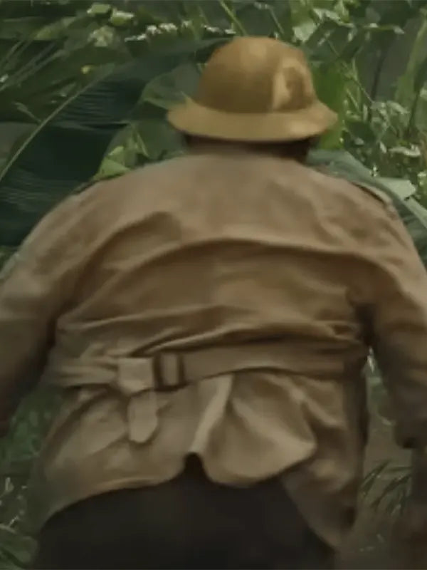 Jumanji Open World 2026 Jack Black Beige Jacket
