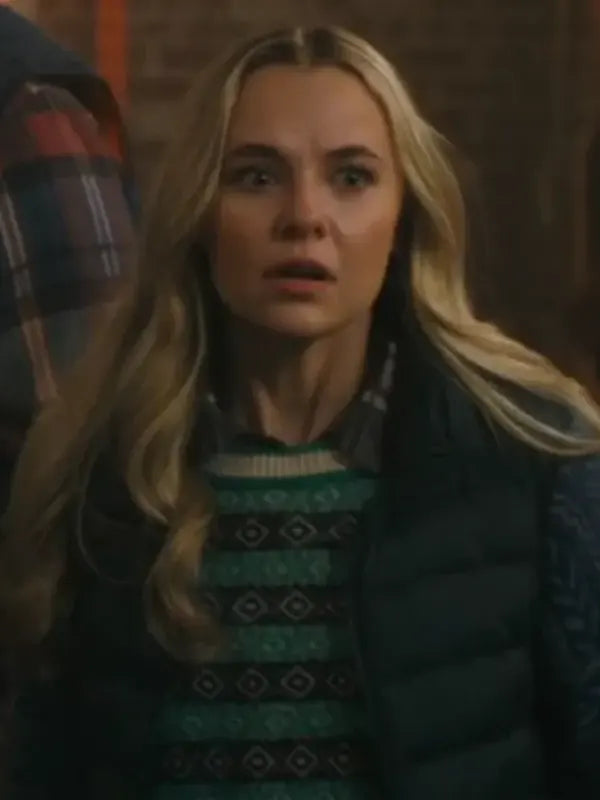 Jumanji Open World 2026 Madison Iseman Blue Vest