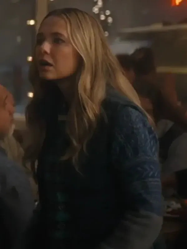 Jumanji Open World 2026 Madison Iseman Blue Vest