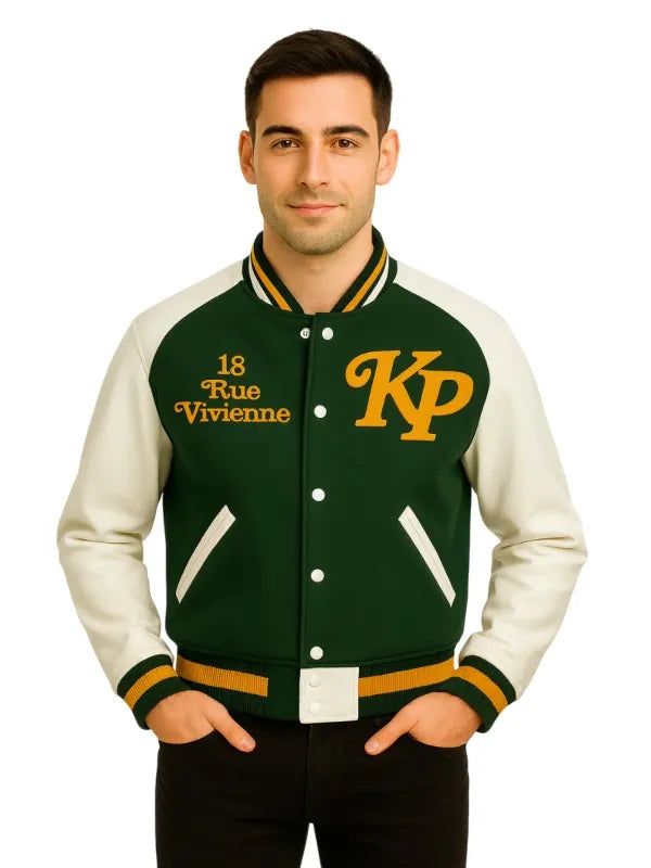 Kenzo Paris Bomber Jacket Green - Embroidery