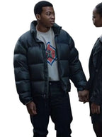 Power Book III Raising Kanan S05 Kanan Stark Black Puffer Jacket