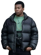 Power Book III Raising Kanan S05 Kanan Stark Black Puffer Jacket