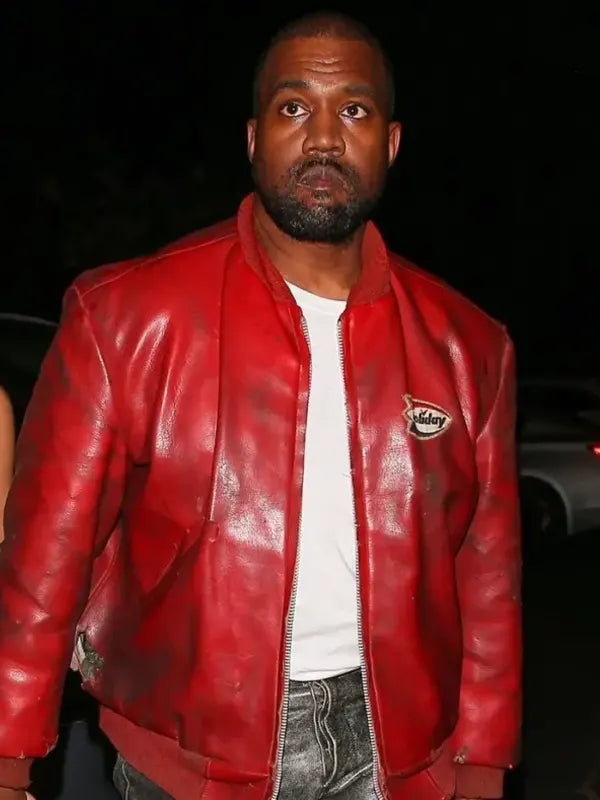 Kanye Red Jacket