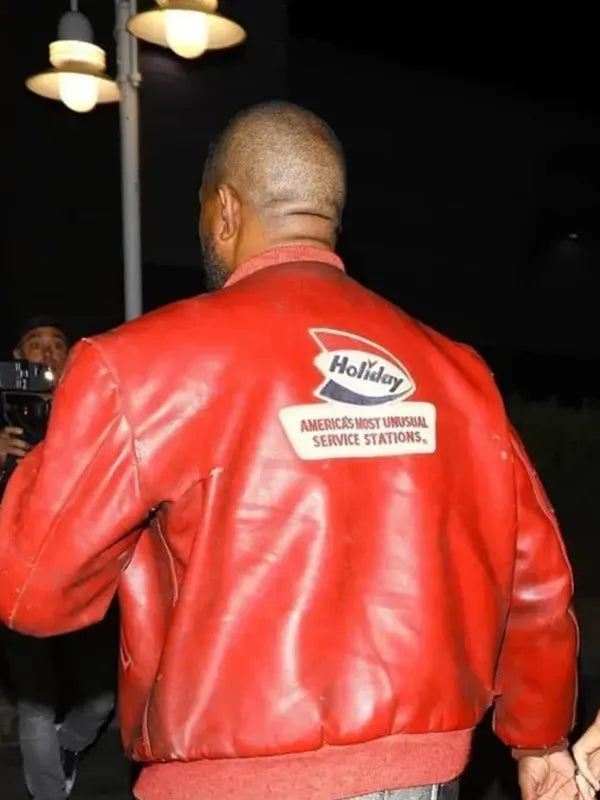 Kanye Red Jacket