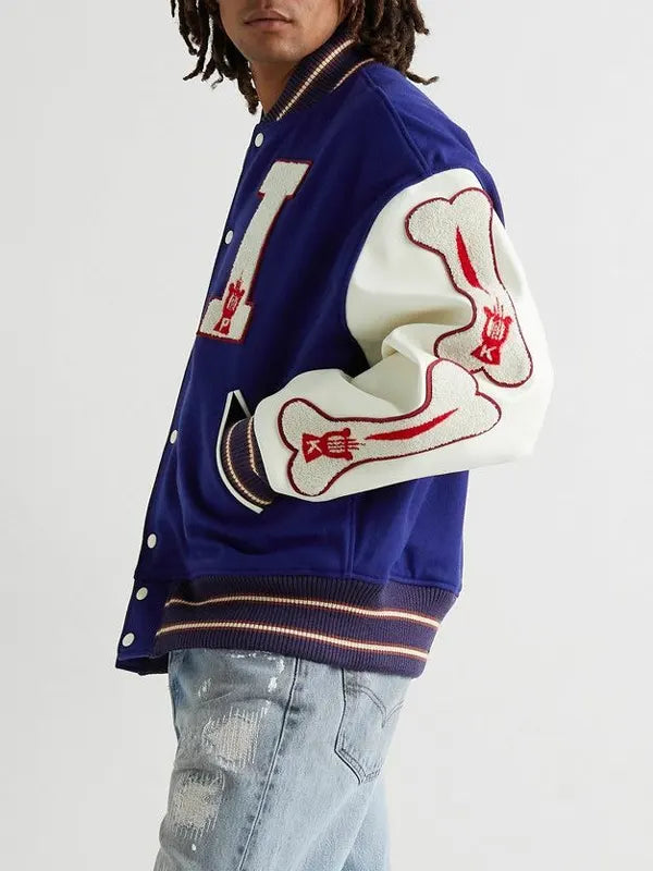 Kapital Varsity Jacket Blue