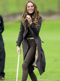 Kate Middleton Burberry Black Trench Coat