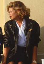 Charlie Kelly McGillis Top Gun Jacket