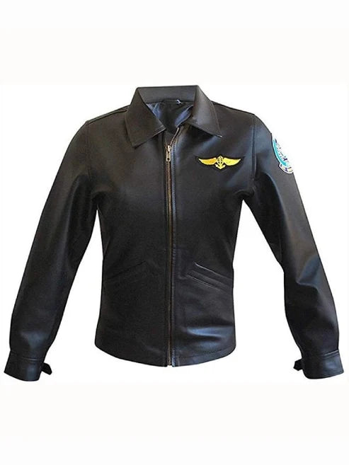 Charlie Kelly McGillis Top Gun Jacket