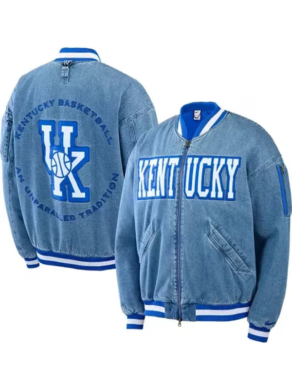 Kentucky Nike Denim Jacket