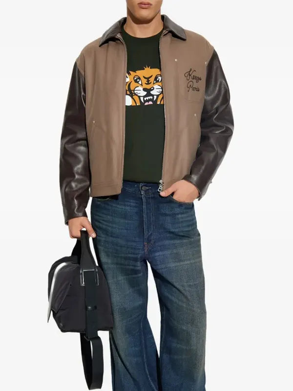 Kenzo Paris Leather Jacket