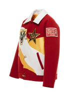 Kevin-Leonel-x-Velveeta-Varsity-Red-Jacket