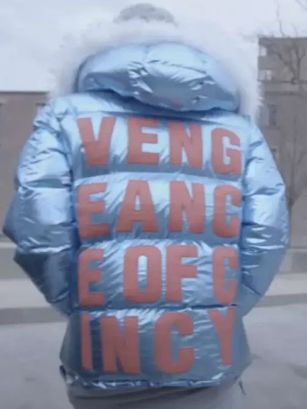 King Von Puffer Jacket With Hood