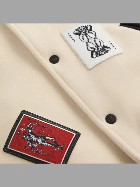 Batman Kith Joker Wool Coaches Jacket