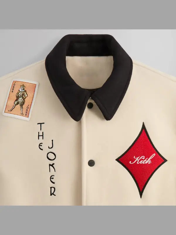 Batman Kith Joker Wool Coaches Jacket