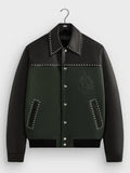 Kith-Leather-Combo-Varsity-Jacket