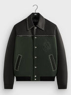 Kith-Leather-Combo-Varsity-Jacket