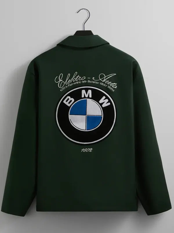 Kith BMW Jacket Green