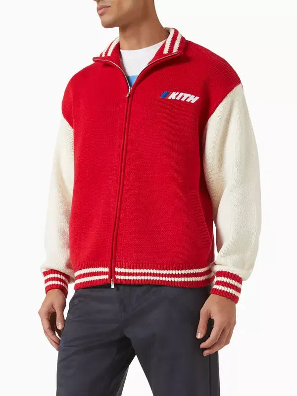 Kith BMW Jacket Red