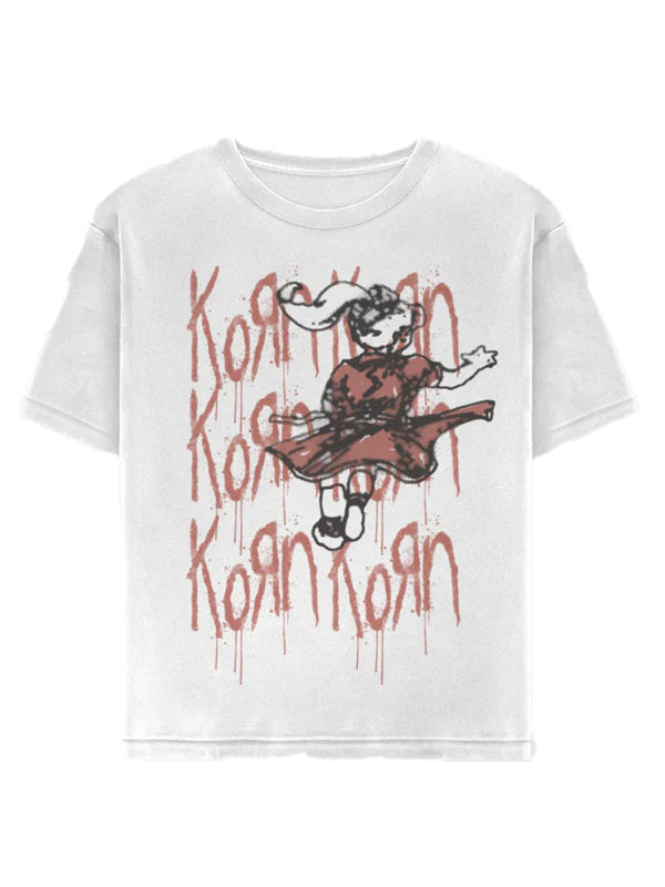 Korn-Follow-The-Leader-Logo-Drip-T-Shirt