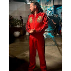 Korn Red Tracksuit - Embroidered