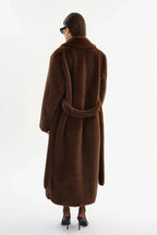 LAMARQUE-Darelle-Faux-Fur-Maxi-Coat-Back