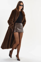 LAMARQUE-Darelle-Oversized-Faux-Fur-Coat-Walnut