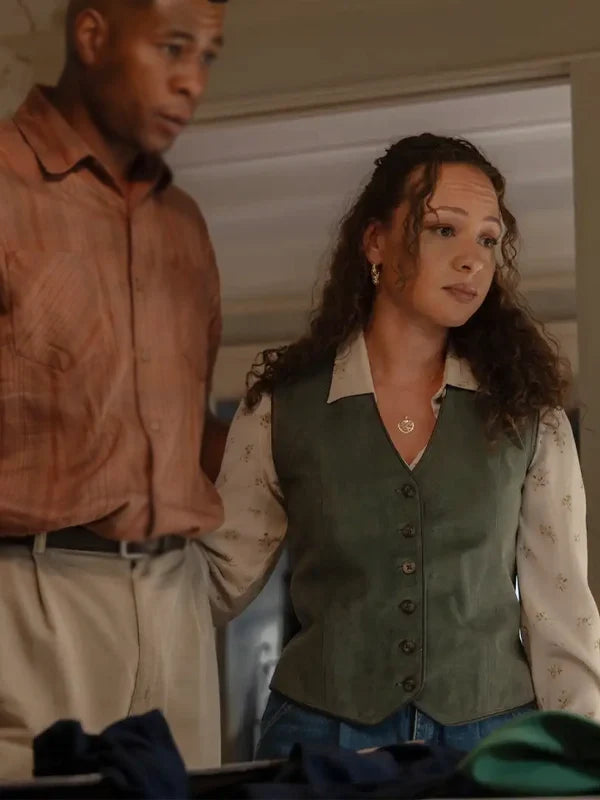 Lanterns S01 Jasmine Cephas Jones Green Vest