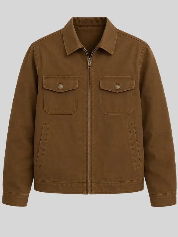 Lanterns S01 Garret Dillahunt Brown Jacket