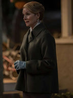 Lanterns 2026 Laura Linney Green Coat