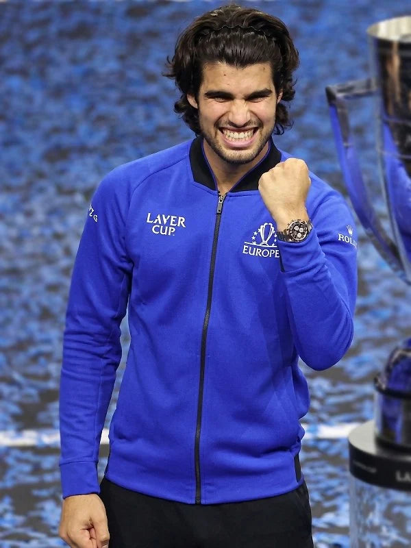 Laver Cup Carlos Alcaraz Europe Blue Jacket