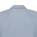 Corteiz Leather Jacket Blue